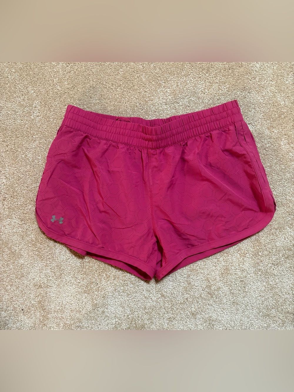 Under Armour women’s running/training shorts, size SM (small).